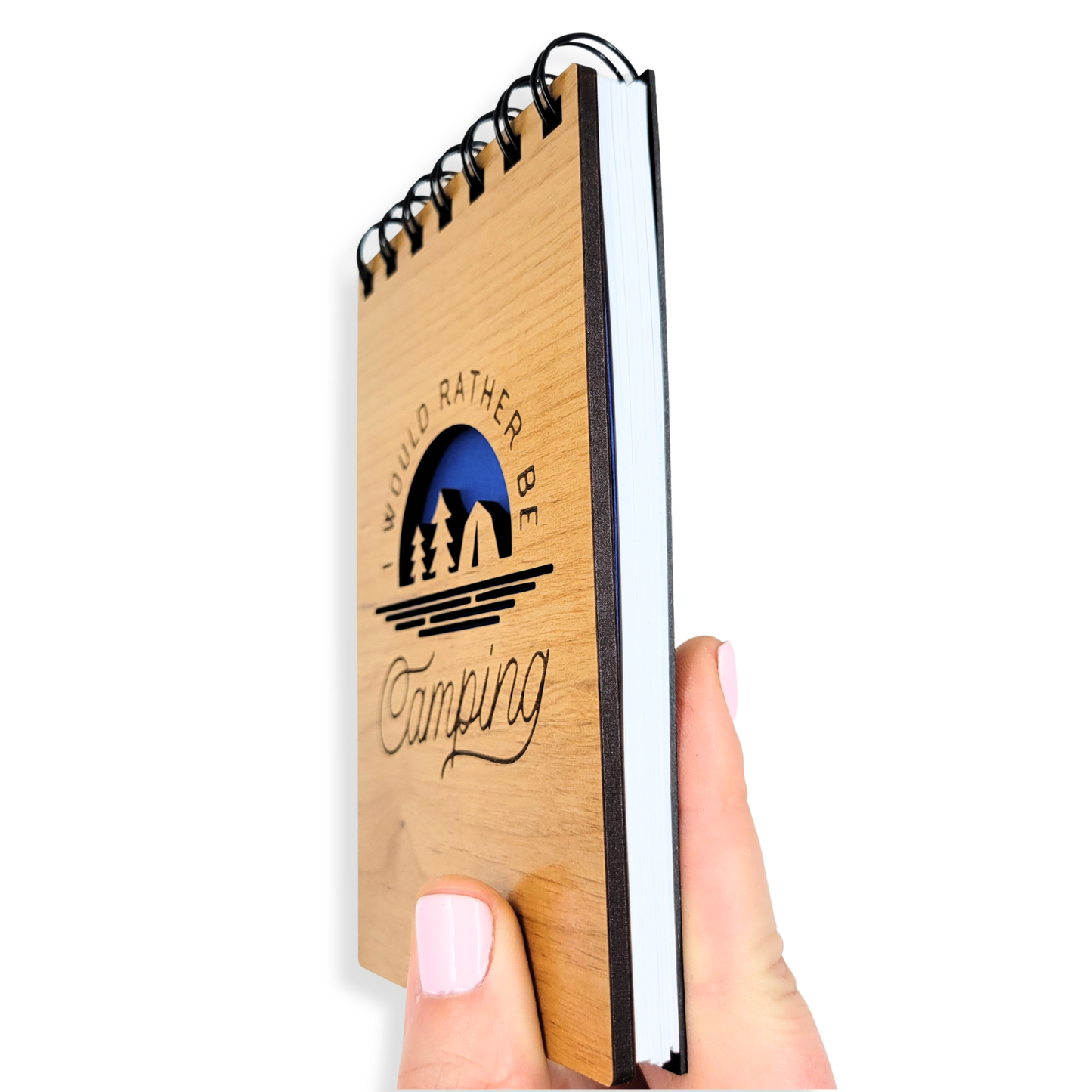 Rather Be Camping Pocket Notebook - mini travel journal