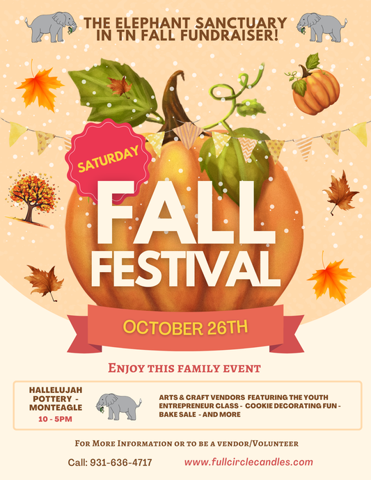 Fall Festival Benefiting The Elephant Sanctuary in TN - FREE EVENT
