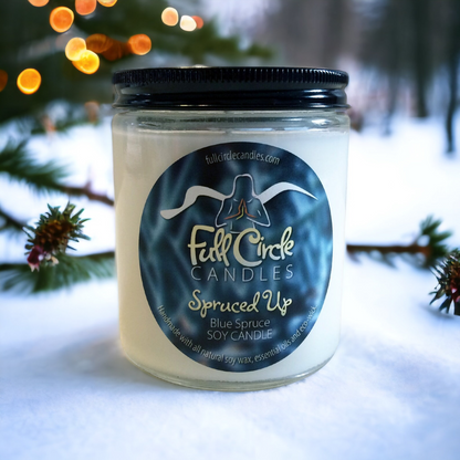 Pine Scented Soy Candle | Full Circle Candles