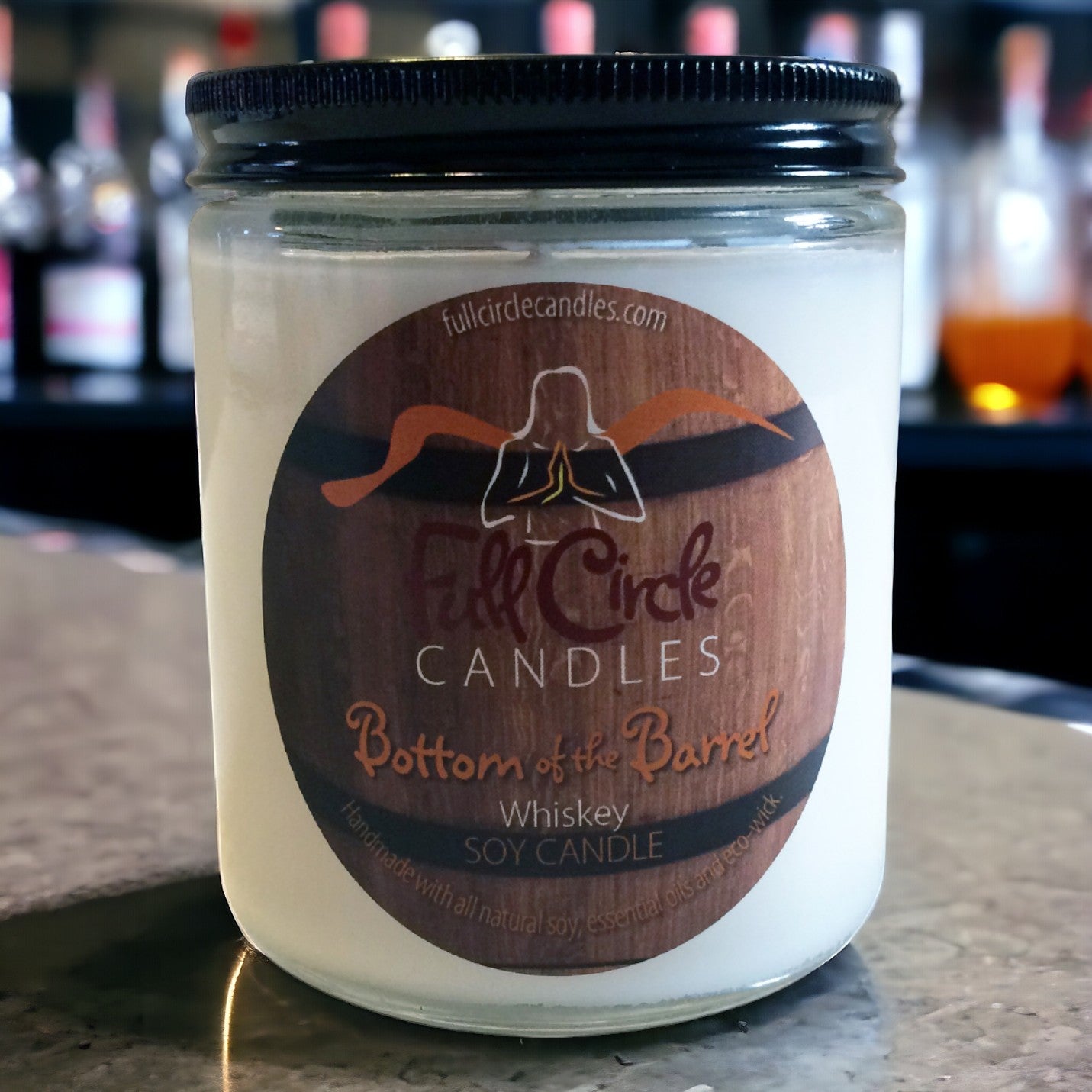 Bottom of the Barrel Soy Candle | Full Circle Candle